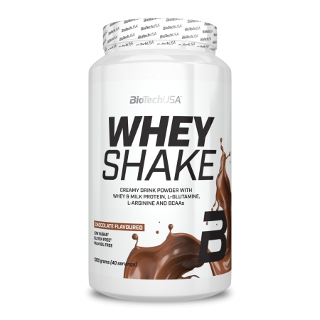 Biotech Whey Shake 1000 g. strawberry skonis