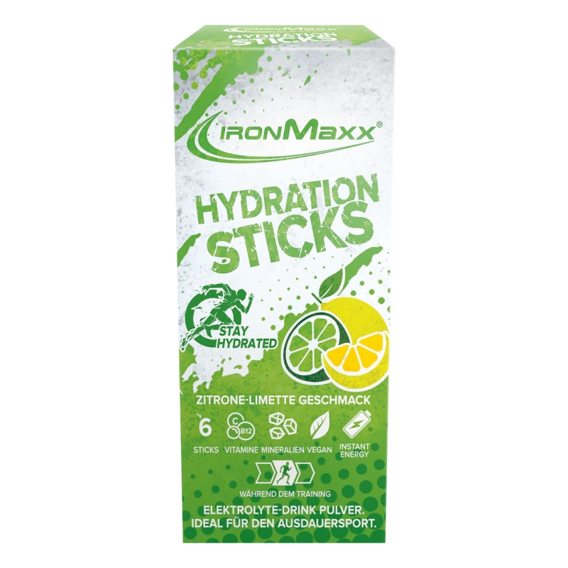 IronMaxx Hydration Hydration Sticks 6x12.9 g. Geriausias iki 2026-08-31 IronMaxx Hydration Hydration Sticks 6x12.9 g. Geriausias iki 2026-08-31