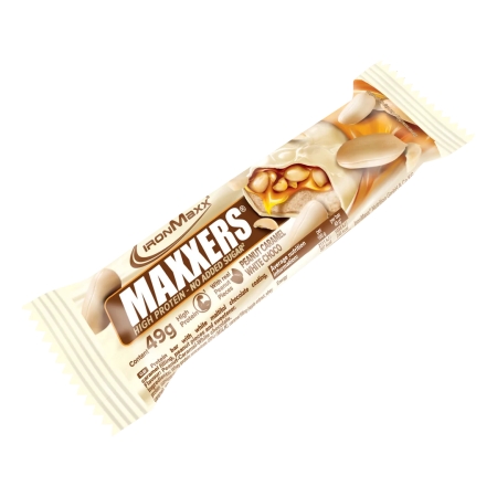 IronMaxx Maxxers High Protein Bar 49 g. Geriausias iki 2026-08-31