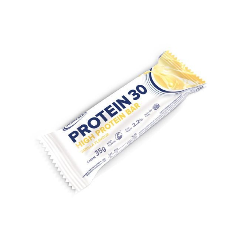 IronMaxx Protein 30 bar, 35 g. coconut skonis IronMaxx Protein 30 bar, 35 g. coconut skonis