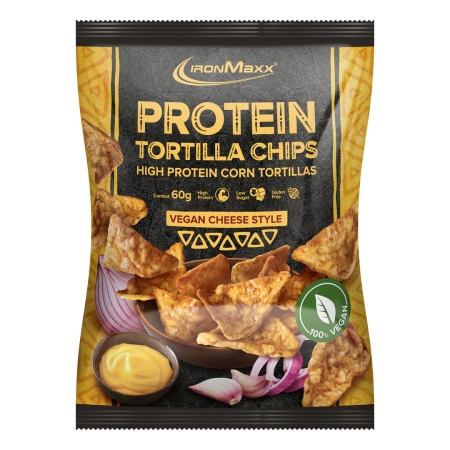 Ironmaxx Protein Tortilla Chips 60 g.Geriausias iki 2026-09-30