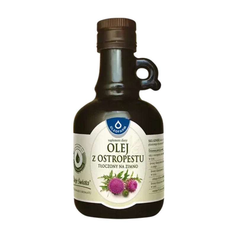 Oleofarm Milk Thistle Oil 250 ml. (Šalto spaudimo margainių aliejus) Oleofarm Milk Thistle Oil 250 ml. (Šalto spaudimo margainių aliejus)