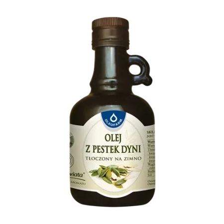 Oleofarm Pumpkin Seed Oil 250 ml. (Šalto spaudimo moliūgų sėklų aliejus)