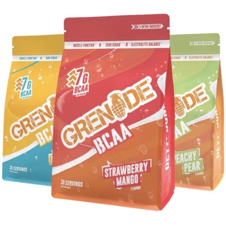 Grenade BCAA 390 g. Geriausias iki 2026-11-30