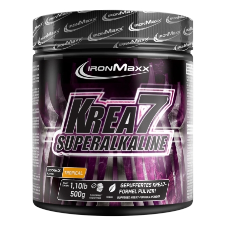 IronMaxx Krea7 Superalkaline 500 g. Geriausias iki 2026-11-30