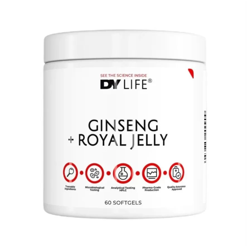 Dorian Yates Life Ginseng + Royal Jelly 60 kaps. Dorian Yates Life Ginseng + Royal Jelly 60 kaps.