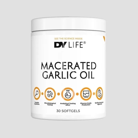 Dorian Yates Life Macerated Garlic Oil 30 kaps.