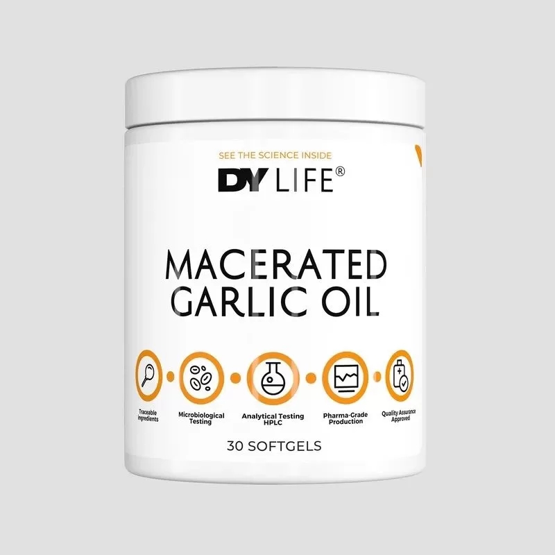 Dorian Yates Life Macerated Garlic Oil 30 kaps. Dorian Yates Life Macerated Garlic Oil 30 kaps.