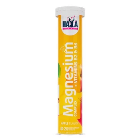 Haya Labs Magnesium Complex+vitamins B2&B6 Effervescent 20 tabl. (20x4g.)