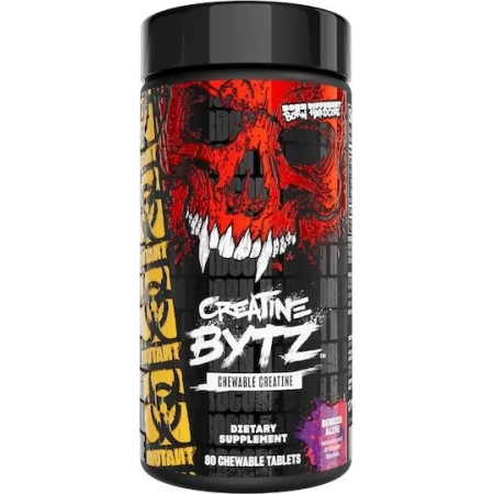Mutant Creatine Bytz 80 kramt. tabl. berried alive skonis