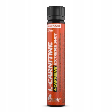Olimp L-Carnitine +Caffeine Extreme Shot 25 ml. Geriausia iki 2026.10.24