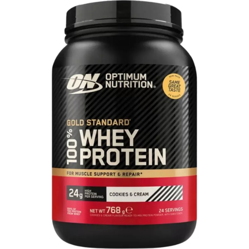 Optimum Nutrition 100% Gold Standard Whey Protein 770g. Optimum Nutrition 100% Gold Standard Whey Protein 770g.